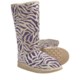 Aussie Dogs Zebra Sheepskin Boots (For Women)