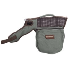 Aussie Naturals Canvas Dog Backpack - Small in Green/Brown - Closeouts