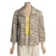 Austin Reed Cotton Pique Jacket - Portrait Collar, 3/4 Sleeve (For Women)