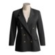 Austin Reed Gabardine Blazer - Worsted Wool, Double Breasted (For Women)