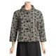 Austin Reed Modern Floral Jacket - Cotton-Rich, 3/4 Sleeve (For Women)