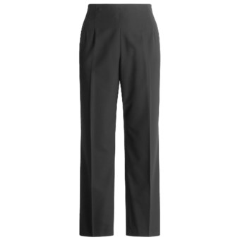 Austin Reed Stretch Gabardine Pants - No Waist, Three Fits (For Women) in Black
