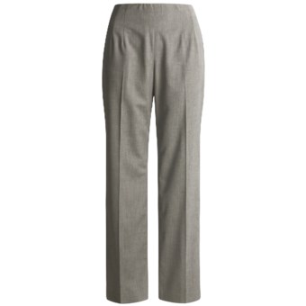 Austin Reed Stretch Gabardine Pants - No Waist, Three Fits (For Women) in Pearl Grey