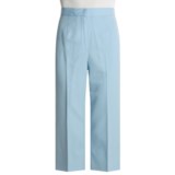 Austin Reed Worsted Wool Gabardine Pants - Petite, Single Pleat (For Women)