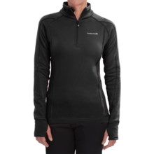 Avalanche Wear Fleece Mogul Shirt - Zip Neck, Long Sleeve (For Women) in Black - Closeouts