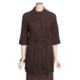 Avalin Chunky Long Cardigan Sweater - Mock Turtleneck, 3/4 Sleeve (For Women)