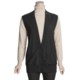 Avalin Deep V-Neck Cardigan Sweater - Cotton-Cashmere, Sleeveless (For Women)