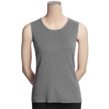 Avalin Rib-Knit Shirt - Sleeveless (For Women) in Grey - Closeouts