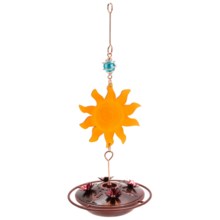 Avant Garden Sun Catcher Hummingbird Feeder in Rustic Copper - Closeouts