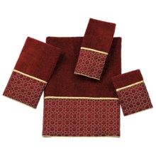 Avanti Linens Cobblestone Towel Set - 4-Piece in Brick - Closeouts