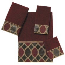 Avanti Linens Eclipse Towel Set - 4-Piece in Brick - Closeouts