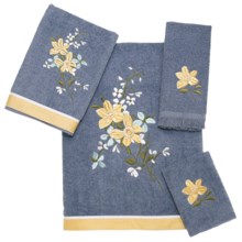 Avanti Linens Premier Summer Breeze Towel Set - 4-Piece in Slate - Closeouts