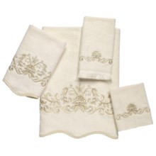 Avanti Linens Premier Venetian Scroll Towel Set - 4-Piece in Ivory - Closeouts