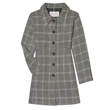 Aventura Clothing Ava Plaid Coat - Wool Blend (For Women) in Charcoal Plaid - Closeouts