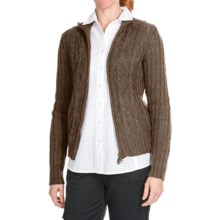 Aventura Clothing Avalon Cardigan Sweater - Full Zip (For Women) in Capers - Closeouts