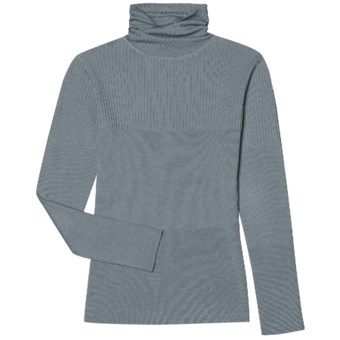 Aventura Clothing Bancroft Turtleneck Sweater - Merino Wool (For Women) in Lead