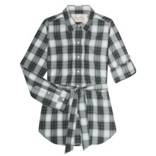 Aventura Clothing Bradlee Tunic Shirt - Organic Cotton, Long Sleeve (For Women) in Lead - Closeouts