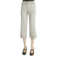 Aventura Clothing Braelin Capri Pants - Organic Cotton (For Women) in White - Closeouts