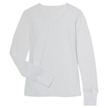 Aventura Clothing Brinley Burnout Shirt - Long Sleeve (For Women) in White - Closeouts
