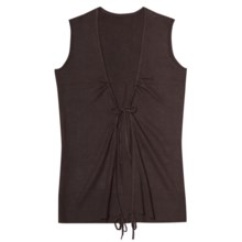 Aventura Clothing Coco Vest - Organic Cotton (For Women) in Espresso - Closeouts