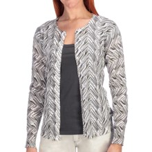 Aventura Clothing Darby Cardigan Sweater - Organic Cotton (For Women) in Fog - Closeouts