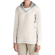 Aventura Clothing Fleece Hoodie Sweatshirt (For Women) in White - Closeouts