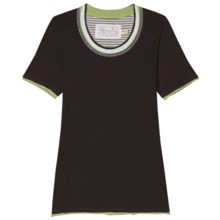 Aventura Clothing Grace T-Shirt - Organic Cotton, Short Sleeve (For Women) in Wren - Closeouts