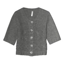Aventura Clothing Grayson Shrug Sweater - Wool Blend, Elbow Sleeve (For Women) in Charcoal - Closeouts