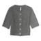 Aventura Clothing Grayson Shrug Sweater - Wool Blend, Elbow Sleeve (For Women) in Charcoal