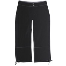 Aventura Clothing Hadyn Capris - Stretch Poplin (For Women) in Black - Closeouts