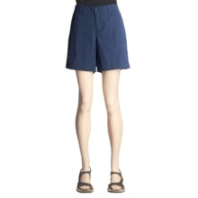 Aventura Clothing Jamie Shorts - Stretch Poplin (For Women) in Navy - Closeouts