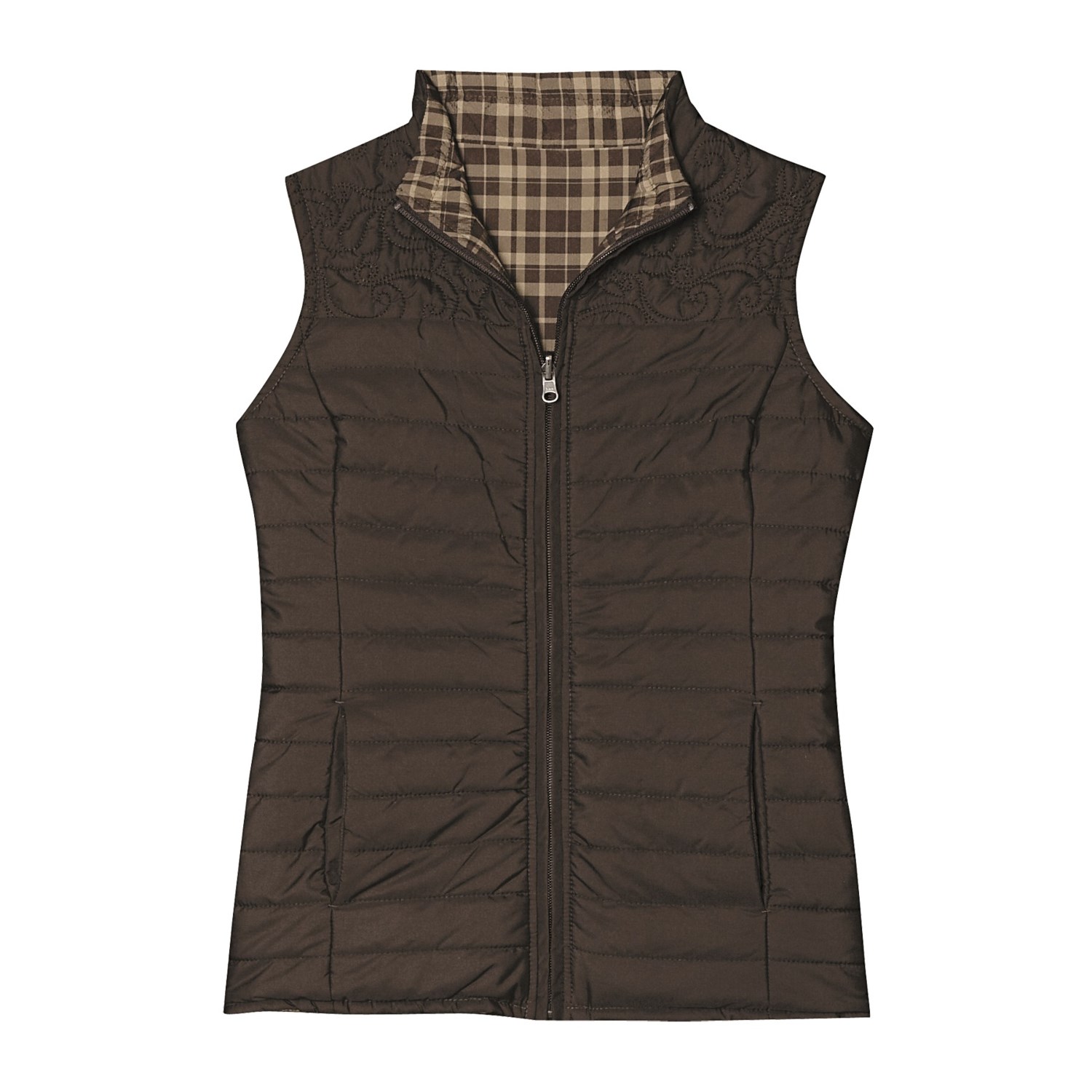 Aventura Clothing Landyn Quilted Vest - Reversible (For Women) in