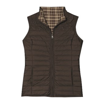 Aventura Clothing Landyn Quilted Vest - Reversible (For Women) in Espresso
