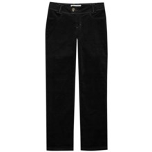 Aventura Clothing Lauren Pants - Stretch Cotton Corduroy, Mid Rise (For Women) in Black - Closeouts