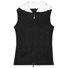 Aventura Clothing Lockhart Hooded Sweater Vest (For Women) in Black - Closeouts