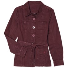 Aventura Clothing Mariah Jacket - Stretch Organic Cotton (For Women) in Red Mahogany - Closeouts