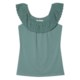 Aventura Clothing Nova Tank Top - Organic Cotton Stretch, Ruffled Neck (For Women)
