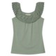 Aventura Clothing Nova Tank Top - Organic Cotton Stretch, Ruffled Neck (For Women)