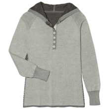 Aventura Clothing Overton Hoodie Sweater - Organic Cotton (For Women) in Icy Green - 2nds