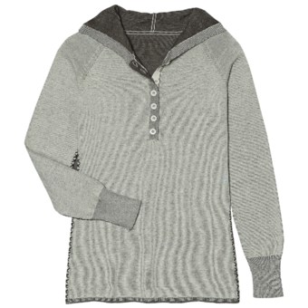 Aventura Clothing Overton Hoodie Sweater - Organic Cotton (For Women) in Icy Green
