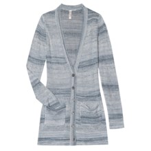Aventura Clothing Paloma Cardigan Sweater - V-Neck (For Women) in Lead - Closeouts