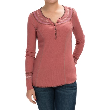 Aventura Clothing Sadie Henley Shirt Long Sleeve For Women