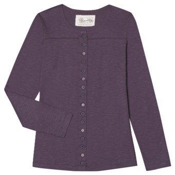 Aventura Clothing Schaffer Shirt - Organic Cotton, Long Sleeve (For Women) in Black Plum