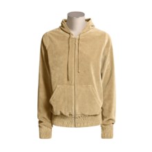 Aventura Clothing Sherise Hoodie Sweatshirt - Organic Cotton Velour (For Women) in Cornstalk - Closeouts
