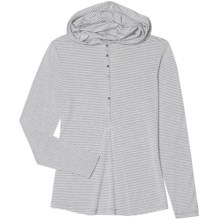 Aventura Clothing Tahoma Hooded Henley Shirt - Long Sleeve (For Women) in Charcoal - Closeouts