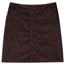 Aventura Clothing Tuleh Corduroy Skirt - Organic Stretch Cotton (For Women) in Pinot - Closeouts