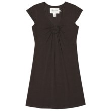 Aventura Clothing Willows Dress - Organic Cotton, Short Sleeve (For Women) in Wren - Closeouts