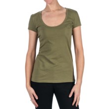 Aventura Clothing Zola T-Shirt - Short Sleeve (For Women) in Dusky Green - Closeouts