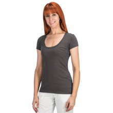 Aventura Clothing Zola T-Shirt - Short Sleeve (For Women) in Raven - Closeouts