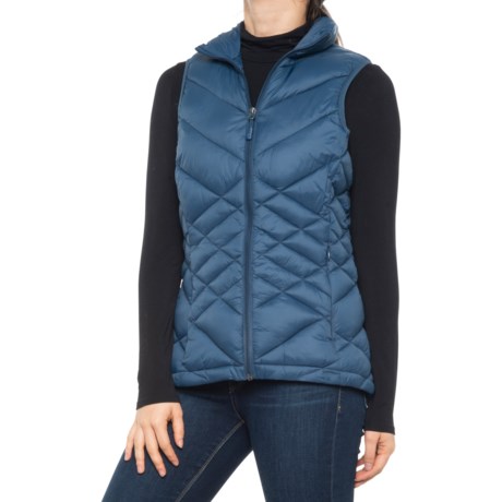 ZeroXposur Avery Packable Puffer Vest - Insulated (For Women) - POSEIDON (L )
